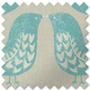 Scandi Birds, Aqua - Made to Measure Curtains